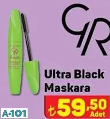 GOLDEN ROSE ULTRA BLACK MASKARA GOLDEN ROSE ULTRA BLACK MASKARA